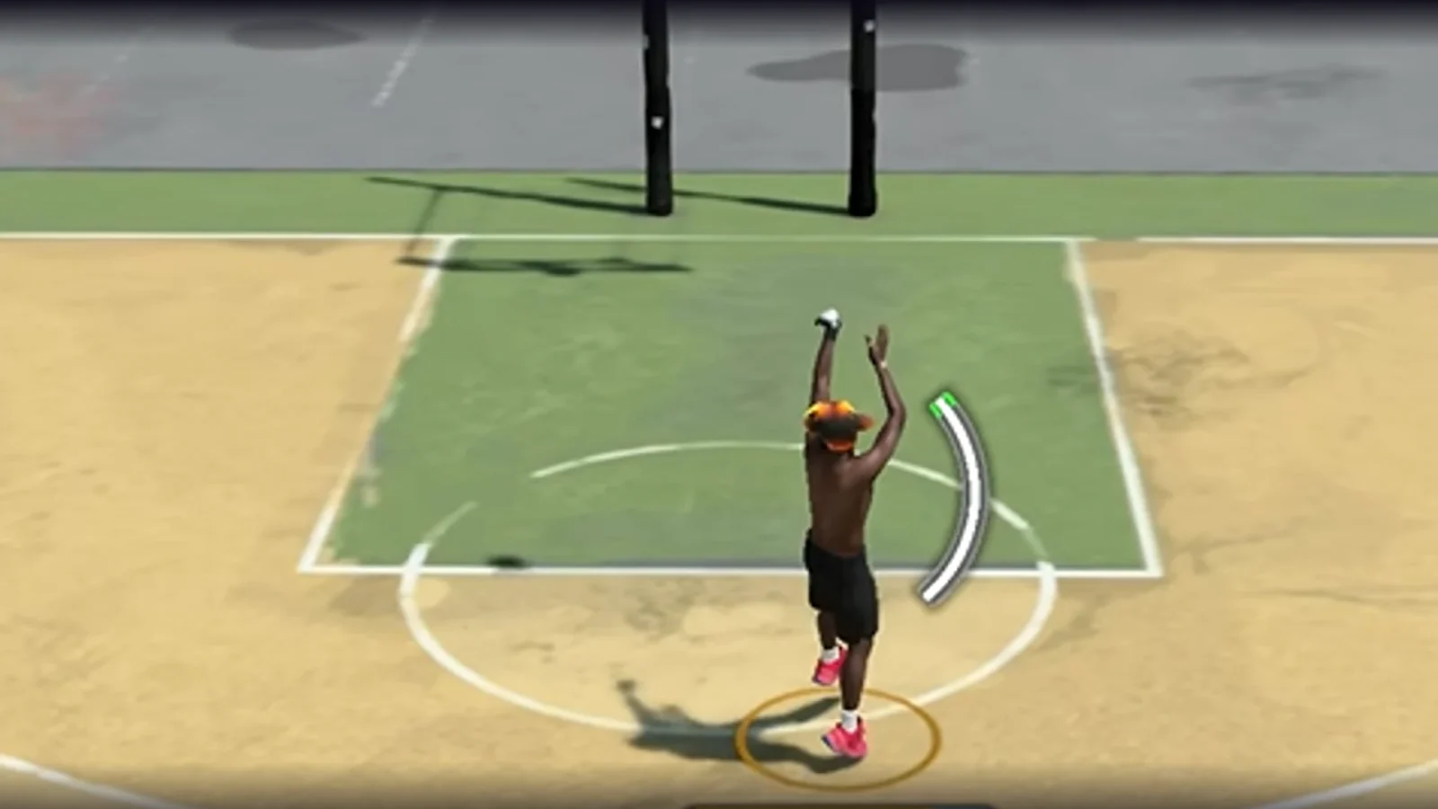 NBA 2K27 Auto Green shot meter during Park gameplay